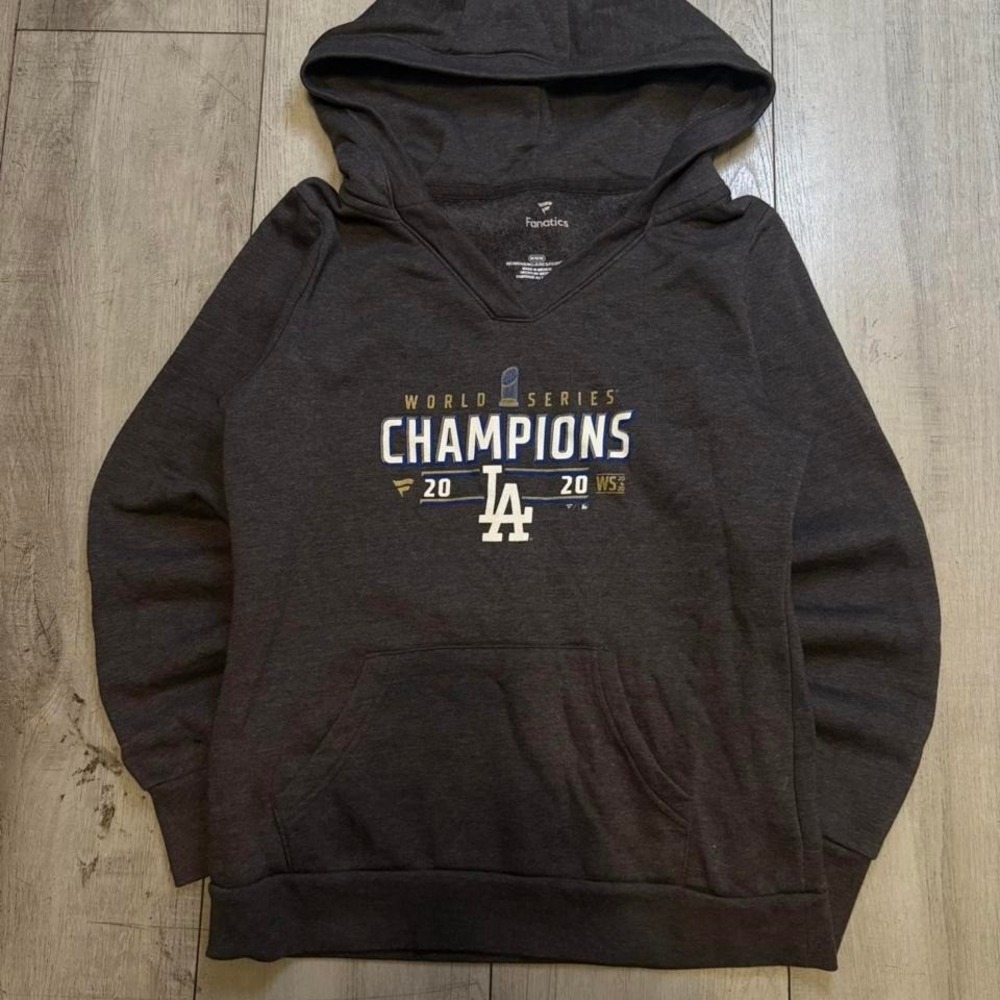 Grey LA Dodgers hoodie WOMEN SIZE‎ M
